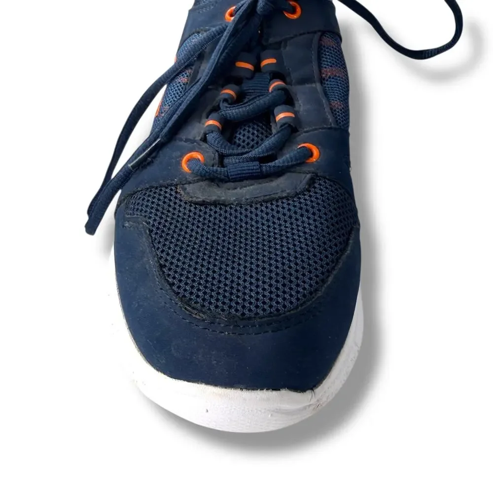 Everlast Sport Men's Renegade Navy/Orange Lace-Up Sneakers‎ Shoes Mens 9.5